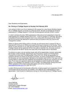 NIGHTINGALE Residents and Business Letter