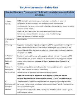 Standard Operating Procedure for 7,12
