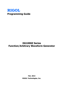 DG1000Z SCPI Programming Guide
