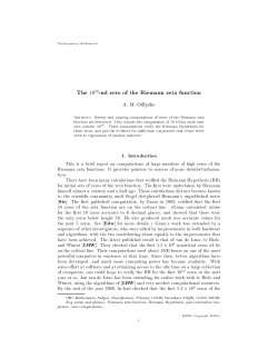 The 1022-nd zero of the Riemann zeta function