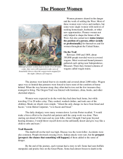 The Pioneer Women