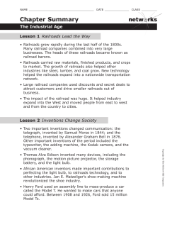 Chapter Summary netw rks - St. Francis Cathedral School