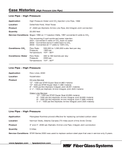 High Pressure Line Pipe - National Oilwell Varco