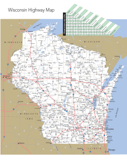 Wisconsin Highway Map