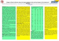 Dengue in Brazil: reflections about the largest epidemic in