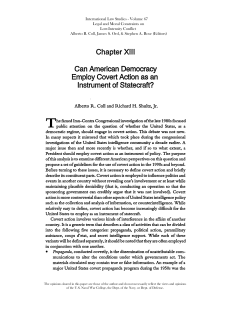 Can American Democracy Employ Convert Action as an Instrument