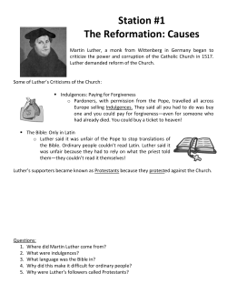 The Reformation Stations