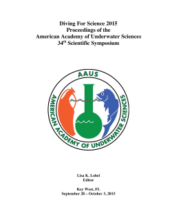 the File - American Academy of Underwater Sciences