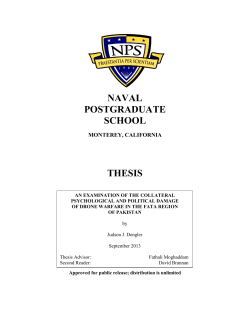 NAVAL POSTGRADUATE SCHOOL THESIS