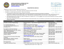 Fingerprint Processing