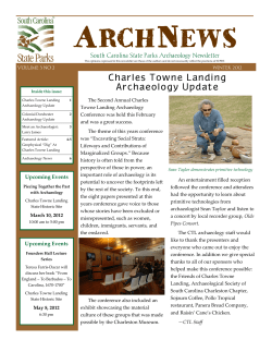 archnews - South Carolina Parks