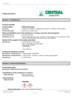 SDS - Degesch America