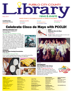 Celebrate Cinco de Mayo with PCCLD! - Pueblo City