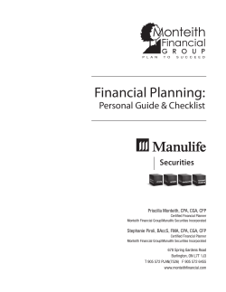 Financial Planning - Monteith Financial Group