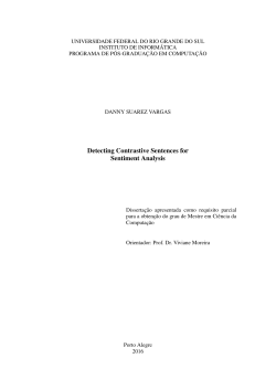 Detecting Contrastive Sentences for Sentiment - Lume