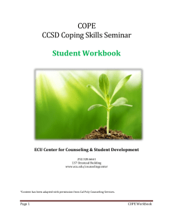 COPE - ECU.edu