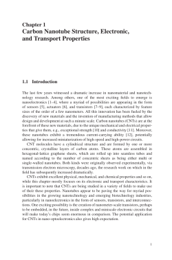 Carbon Nanotube Structure, Electronic, and Transport Properties