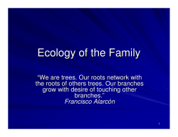 Ecology of the Family