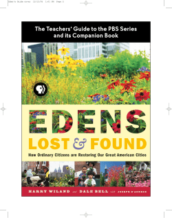 Study guide - Bullfrog Films