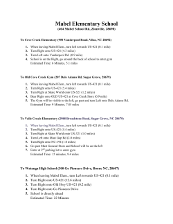 Mabel Elementary School