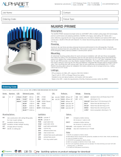NU6RD PRIME - Alphabet Lighting