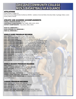Men`s Basketball at a Glance