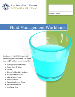 Fluid Management Workbook
