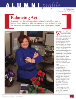 profile - Ridgewater College