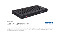 Quad KVM Optical Extender