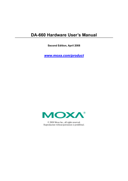 DA-660 Hardware User`s Manual v2