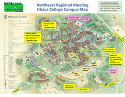 Ithaca College Campus Map