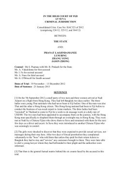 State v Laojindamanee - Sentence