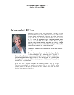 Janet Campbell &ndash; 30 Years