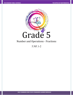 Grade 5 - Newark Public Schools