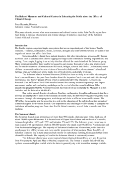 The Roles of Museums and Cultural Centres in Educating the Public