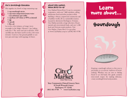 Sourdough Bread - City Market / Onion River Co-op