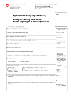 Englisch &ndash; Deutsch - Staatssekretariat f&uuml;r Migration