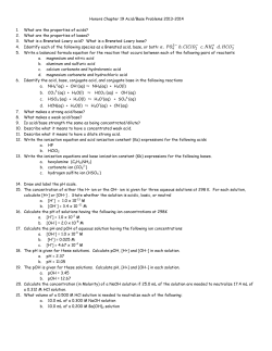 a. PO4 b. ClClO 2 c. NH 4 d. HCO