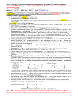 CHEM 1152K - A. Navarro - GSU Chemistry Department