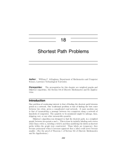 18_ shortest path problems