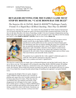 retailers hunting for the family game must stop by booth 144