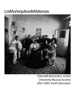 Los Mu&ntilde;equitos de Matanzas - University Musical Society