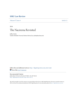 The Nacirema Revisited
