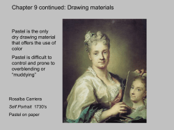 Chapter 9 continued: Drawing materials