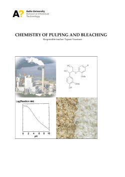 Lignin reactions in kraft pulping