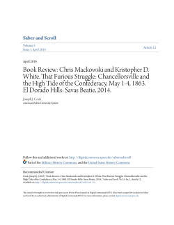 Book Review: Chris Mackowski and Kristopher D. White. That