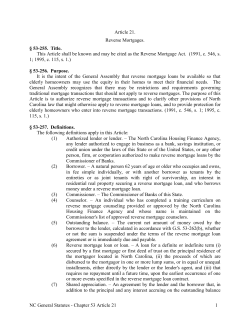 Article 21. - North Carolina General Assembly