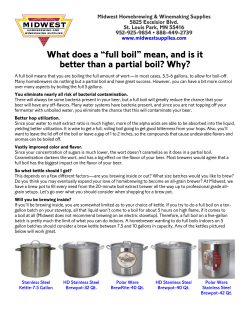 full boil - Midwest Supplies