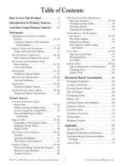 The Treaty of Fort Stanwix - Teacher Created Materials