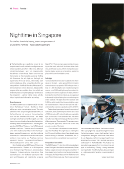 Nighttime in Singapore - T